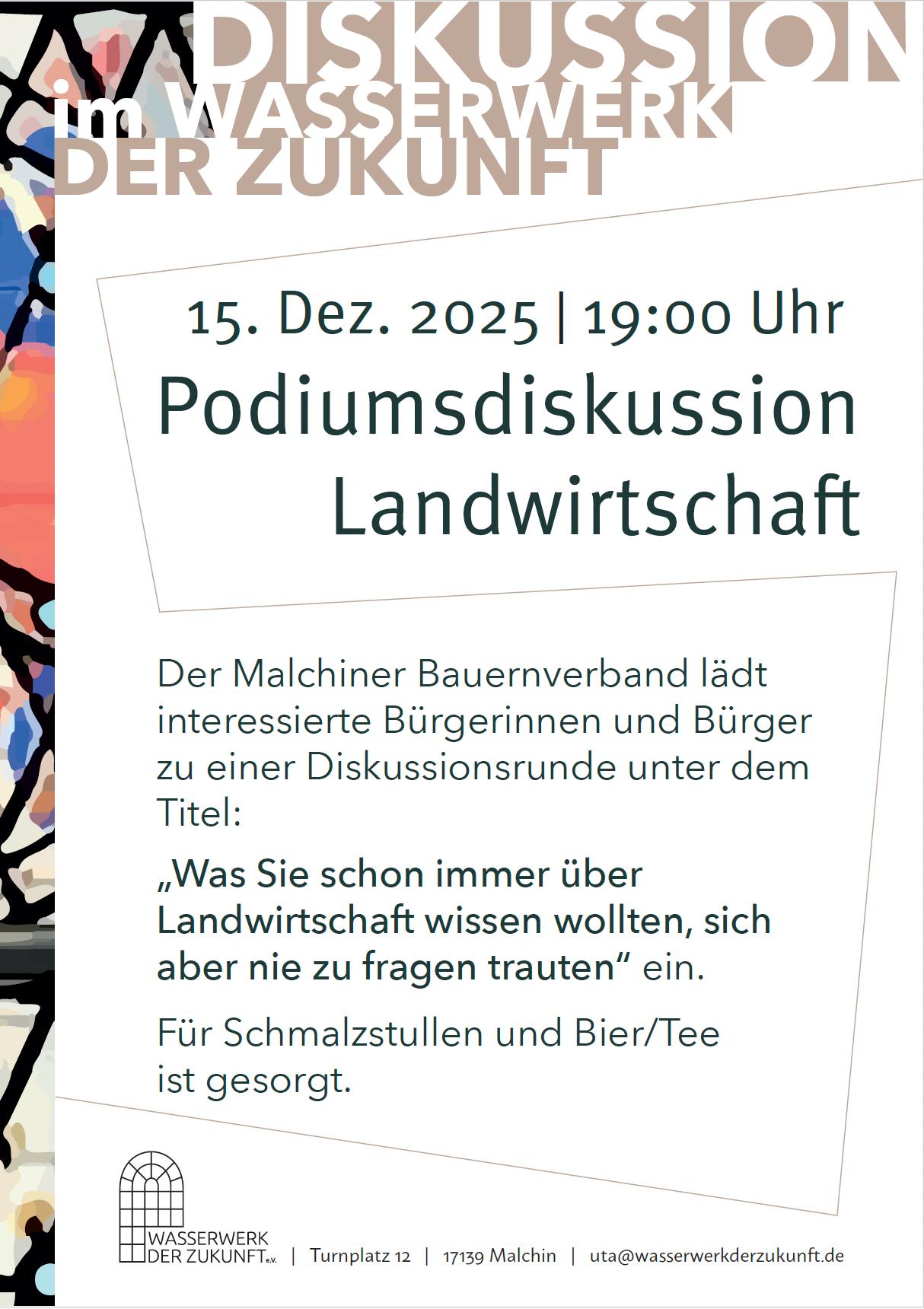 Landwirtschaft im Fokus » WasserZweckVerband­ Malchin Stavenhagen