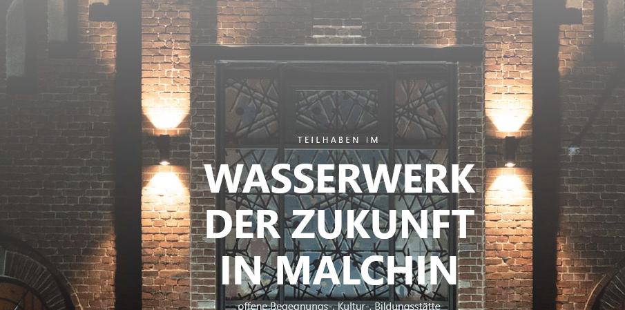 Verein Wasserwerk der Zukunft » WasserZweckVerband­ Malchin Stavenhagen